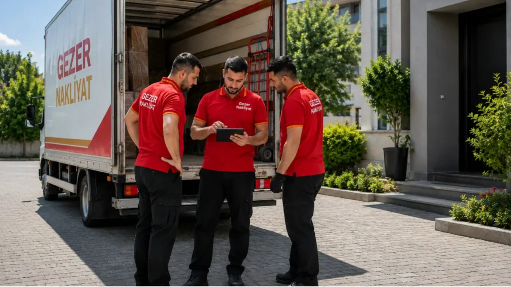 Ev taşıma planlaması için Gezer Nakliyat müşteri danışmanlığı hizmeti
